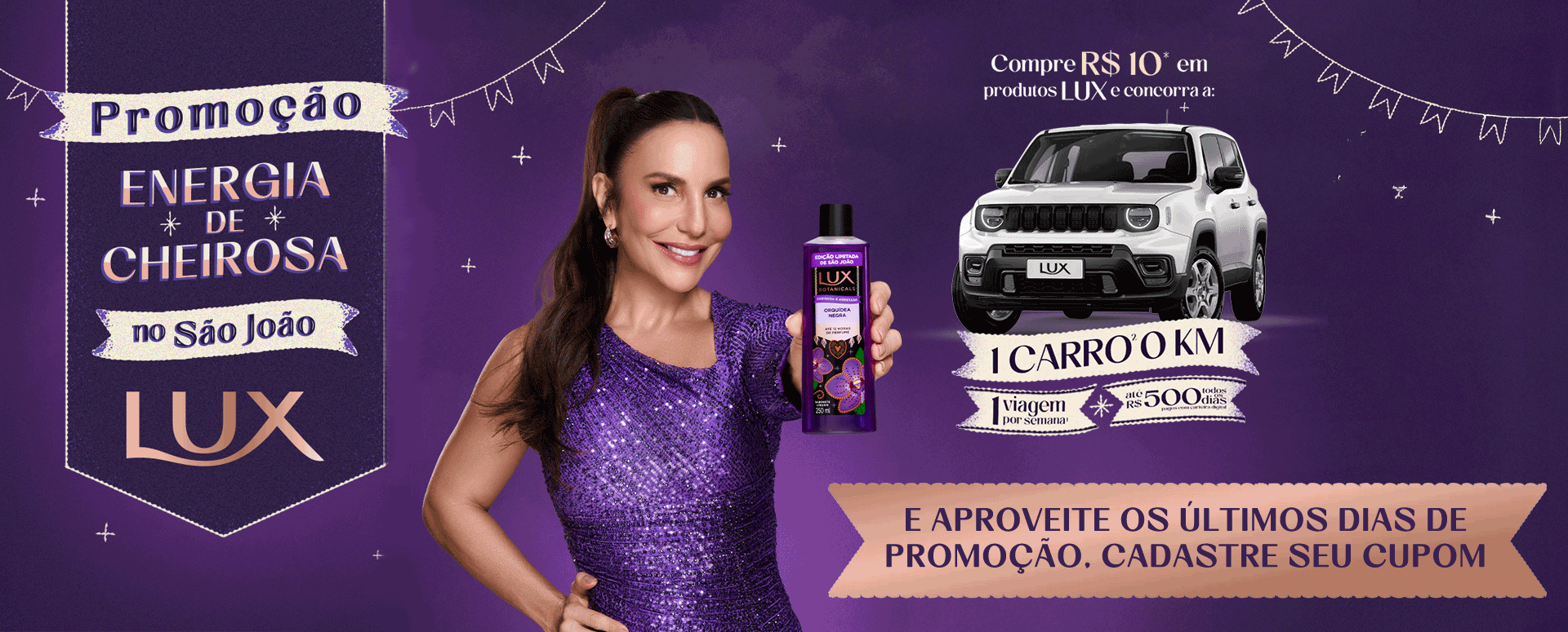 Promoção Lux São João 2025