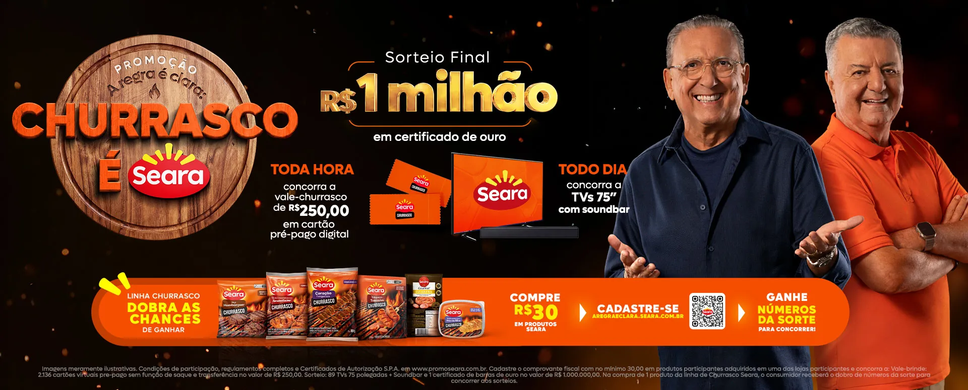 Promoção Seara A Regra é Clara 2026