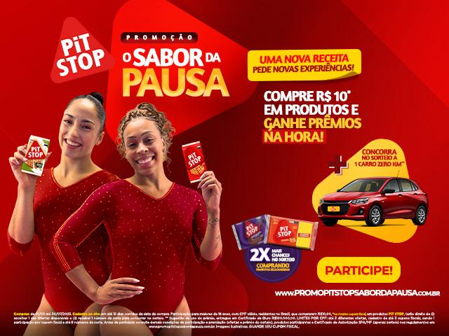 Promoção O Sabor da Pausa PITSTOP 2025