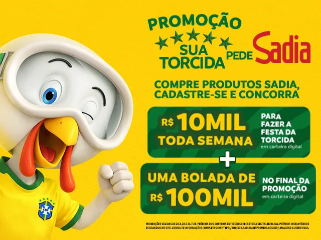 Promoção Sua Torcida Pede Sadia 2026