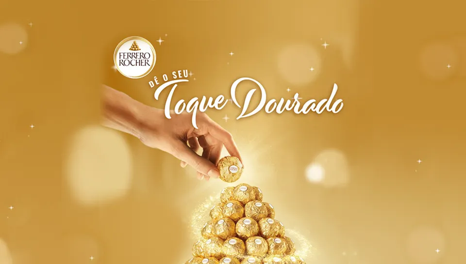 Promoção Ferrero 2024 Dê seu Toque Dourado