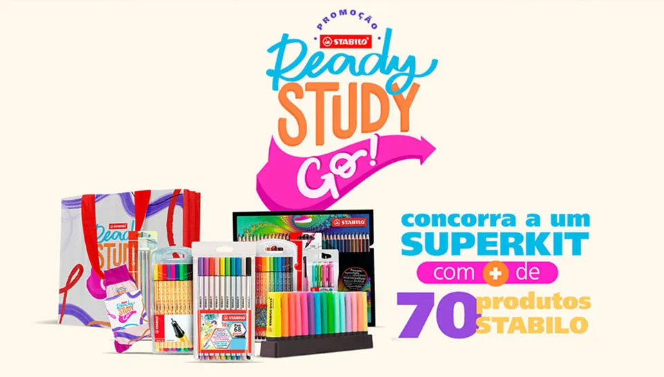 Promoção Stabilo Ready Study Go! 2024