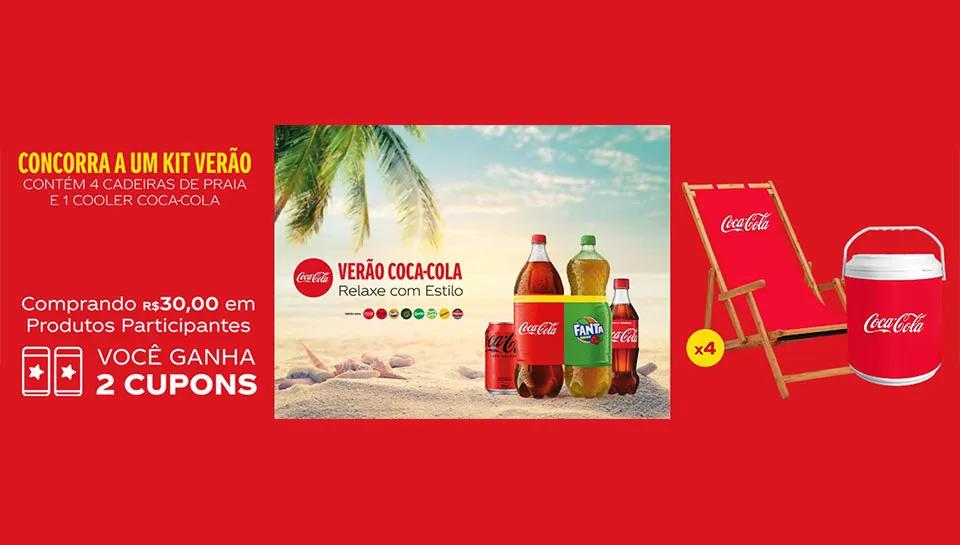 Promoção Coca-Cola 2024 Relaxe com Estilo