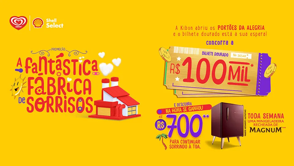 Promoção Kibon 2024 A Fantástica Fábrica de Sorrisos