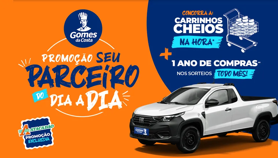 Promoção Gomes da Costa Atacadão Seu Parceiro do Dia a Dia 2025