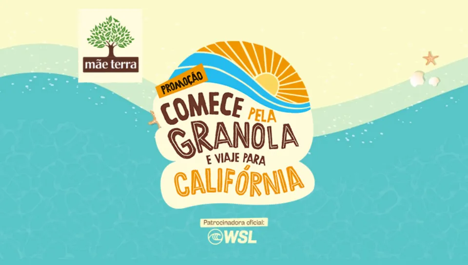 Promoção Mãe Terra Comece pela Granola e Viaje para Califórnia