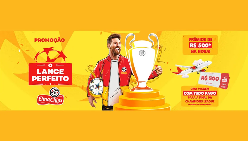 Promoção Elma Chips Lance Perfeito 2023