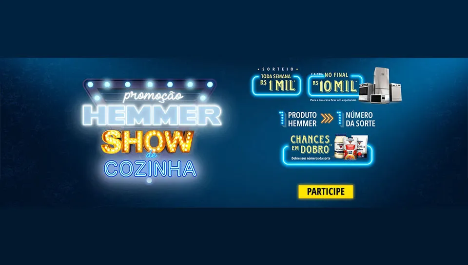Promoção Hemmer Show de Cozinha 2023