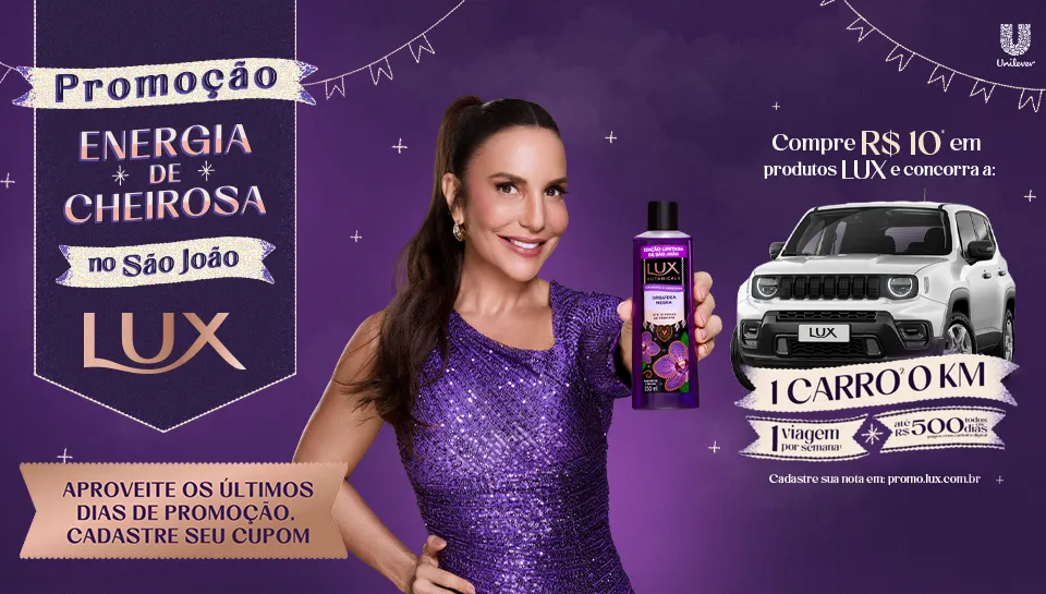 Promoção Lux São João 2025