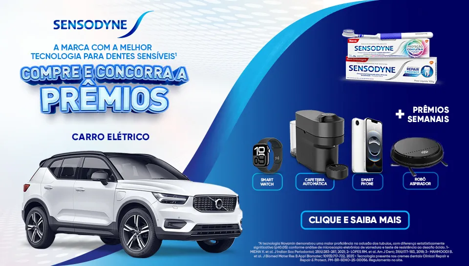 Promoção Compre e Concorra Sensodyne 2025
