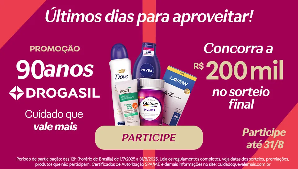 Promoção Cuidado que Vale Mais Drogasil 2025
