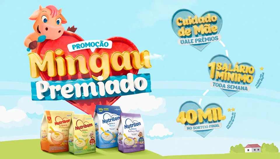 Promoção Nutrilon e Nutribom Mingau Premiado 2025