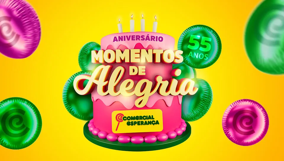 Promoção Momentos de Alegria Comercial Esperança 2025