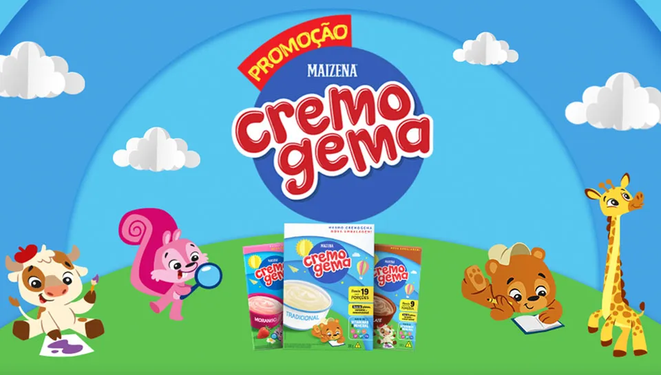 Promoção Maizena Cremogema 2025