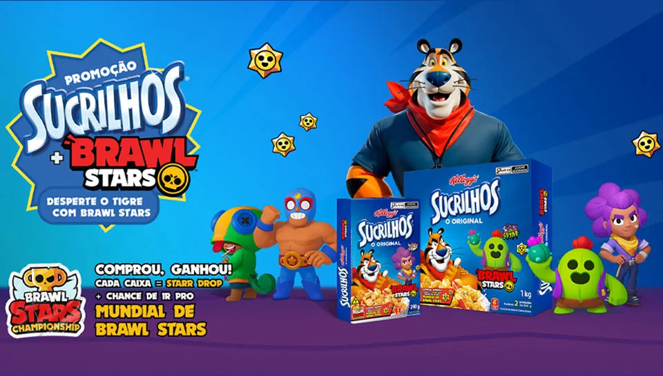 Promoção Sucrilhos + Braw Stars 2025