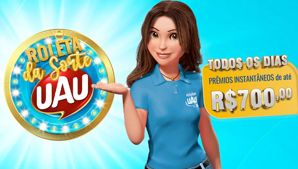 Promoção Roleta da Sorte UAU 2025