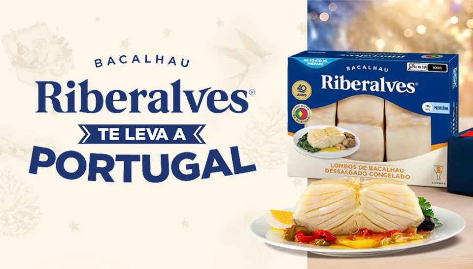 Promoção Bacalhau Ribeiralves Te Leva Para Portugal  2025