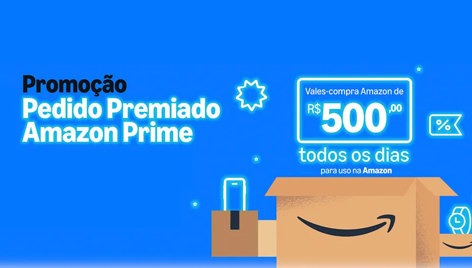 Promoção Pedido Premiado Amazon Prime 2025