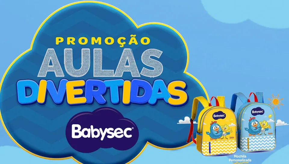 Promoção Aulas Divertidas Babysec 2026