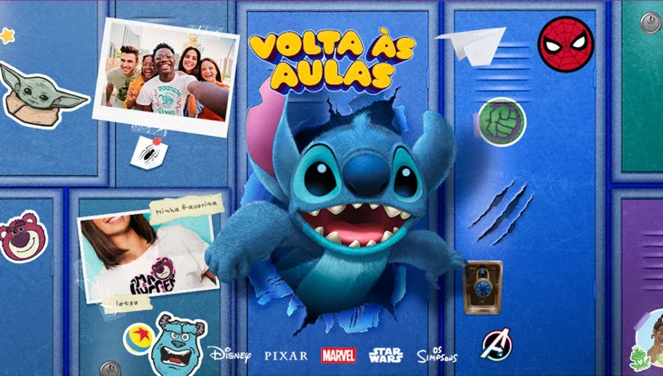 Promoção Volta às Aulas Disney 2026