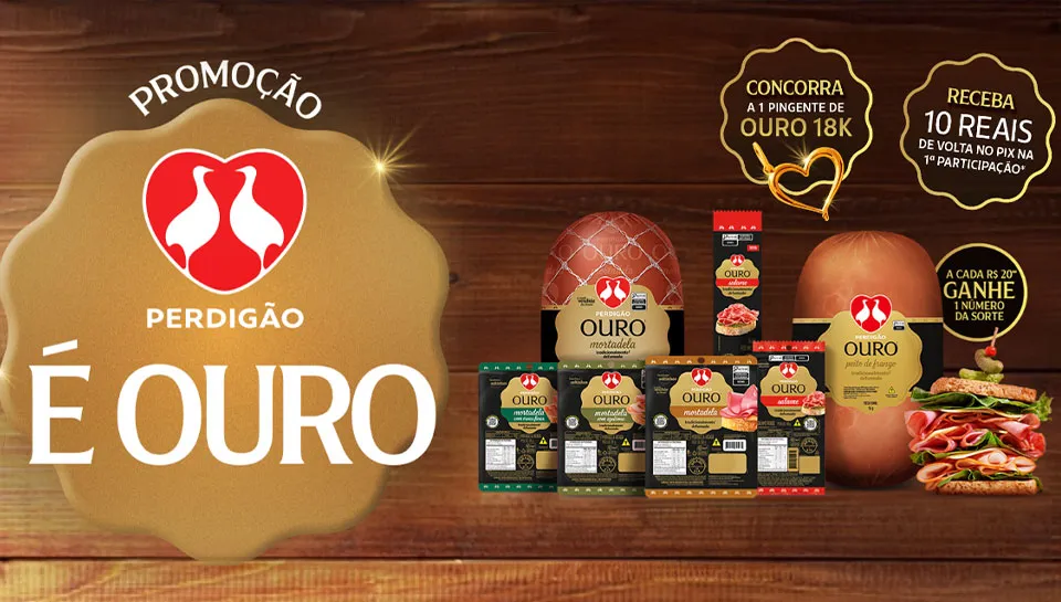 Promoção Perdigão é Ouro 2026