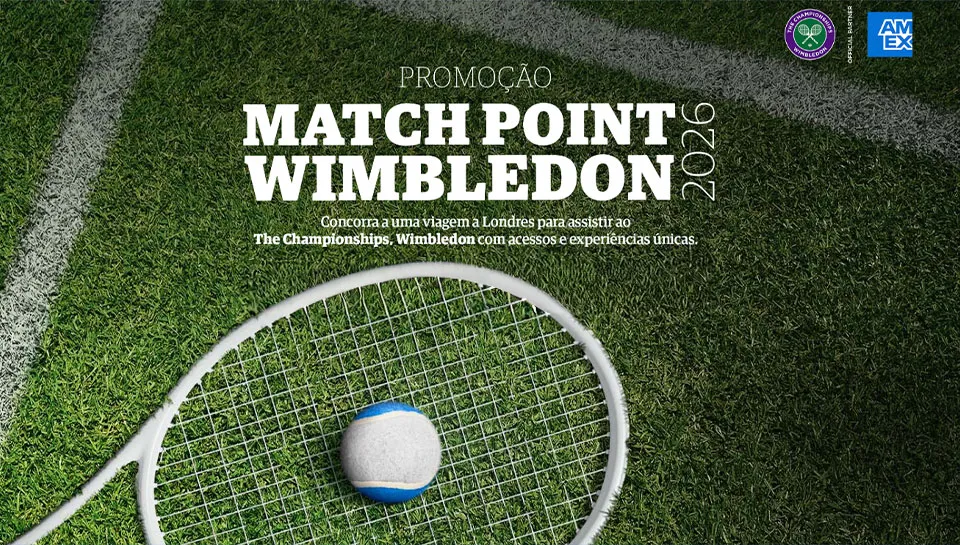 Promoção Match Point Wimbledon 2026