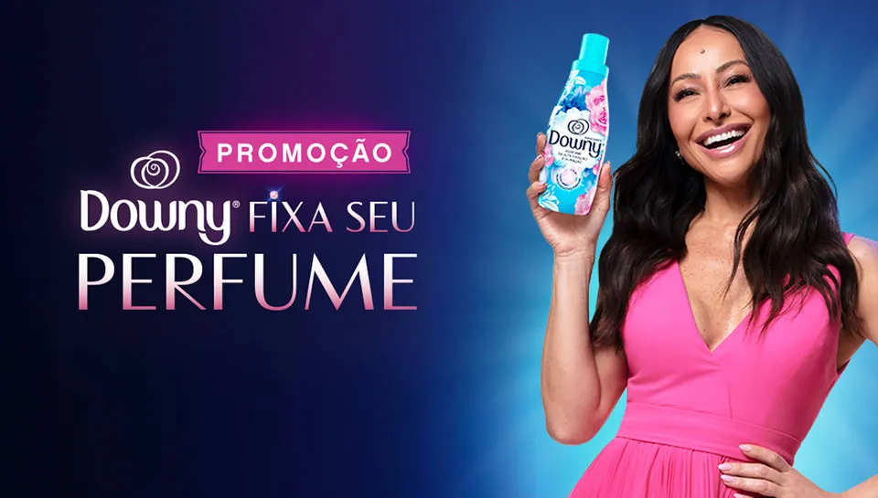 Promoção Downy Fixa Seu Perfume 2026