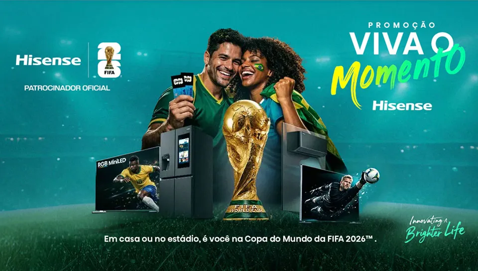 Promoção Viva o Momento HiSense 2026