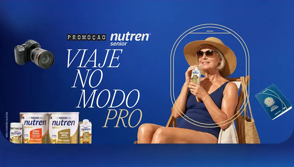 Promoção Nutren Senior, Viaje no Modo PRO 2026