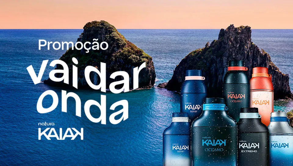 Promoção Natura Kaiak Vai Dar Onda 2026