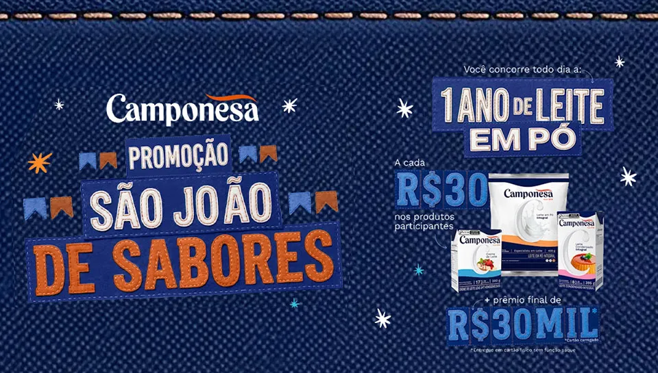 Promoção Camponesa São João de Sabores 2026