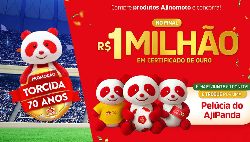 Promoção Torcida Ajinomoto 2026