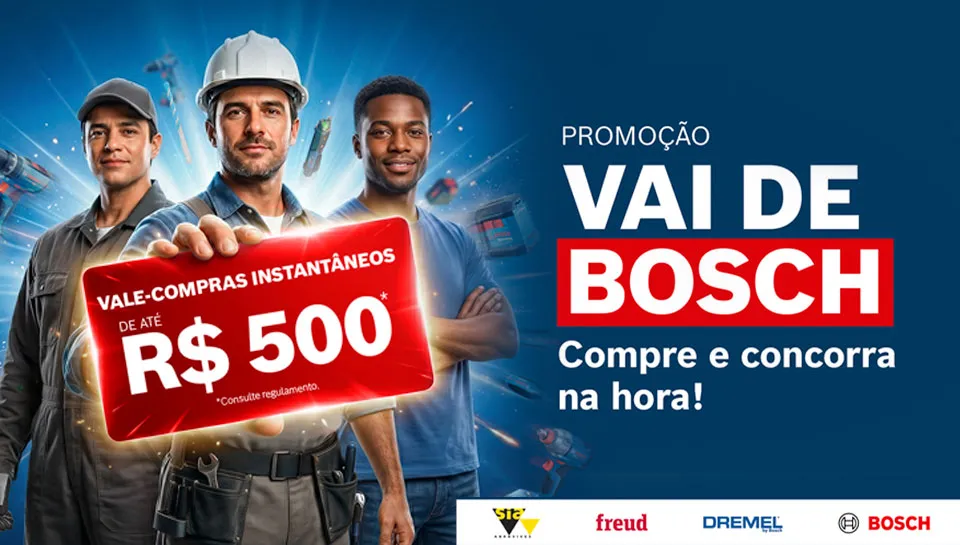 Promoção Vai de Bosch 2026 - Compre e Concorra na Hora