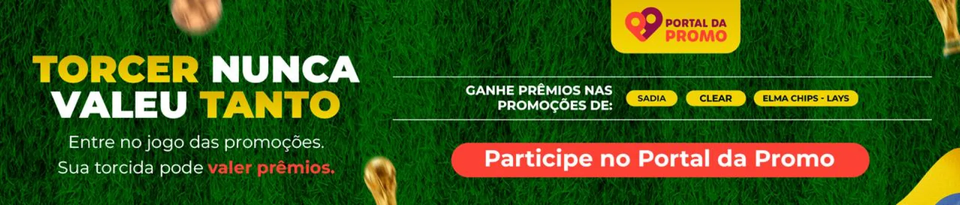 Promoções da Copa no Portal da Promo Torcer Nunca Valeu Tanto