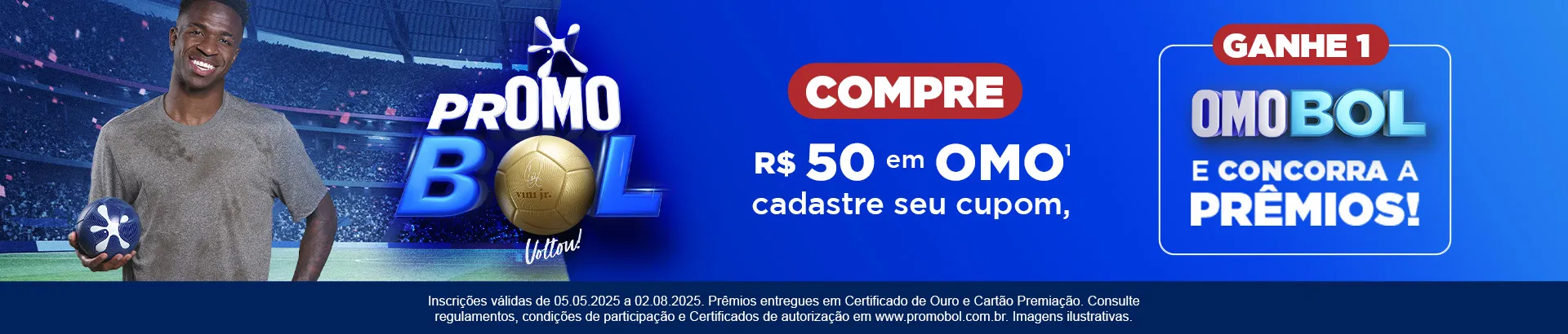 Promoção Omo 2025