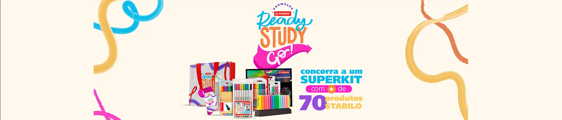 Promoção Stabilo Ready Study Go! 2024