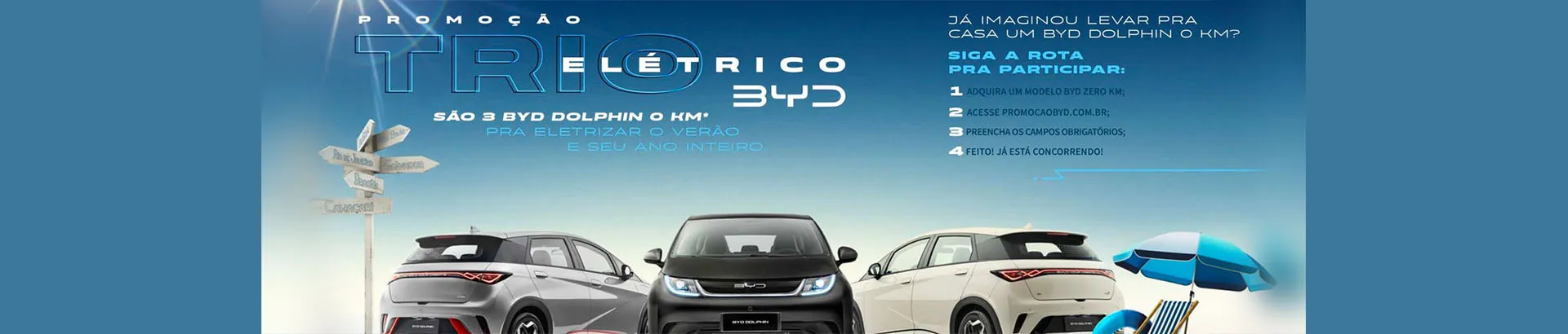 Promoção BYD Trio Elétrico 2024