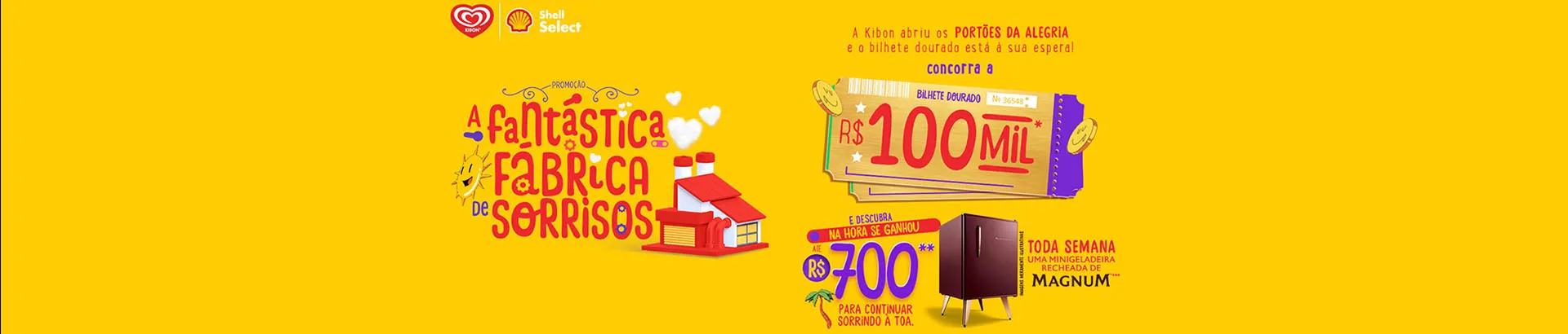 Promoção Kibon 2024 A Fantástica Fábrica de Sorrisos