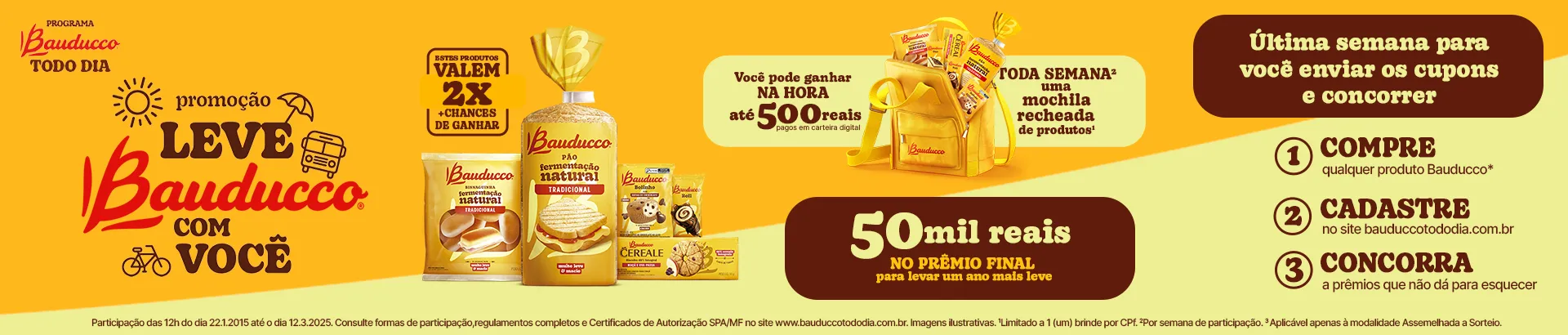 Promoção Leve Bauducco com Você 2025