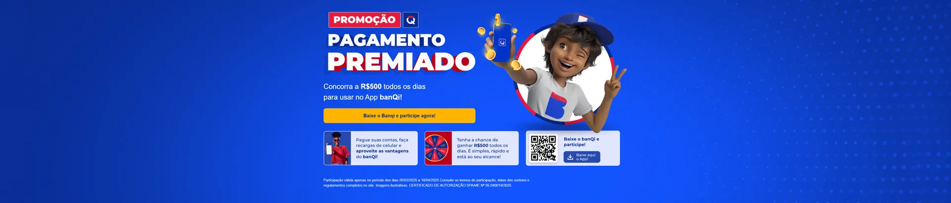 Promoção Casas Bahia Pagamento Premiado Banqi 2025