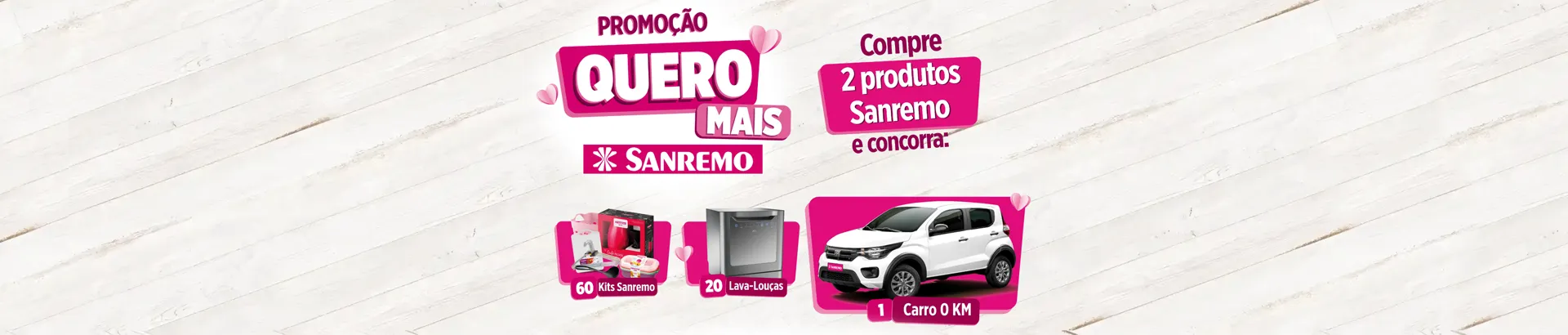 Promoção Quero Mais Sanremo 2025