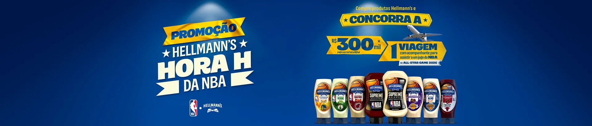 Promoção Hellmann's Hora H da NBA 2025