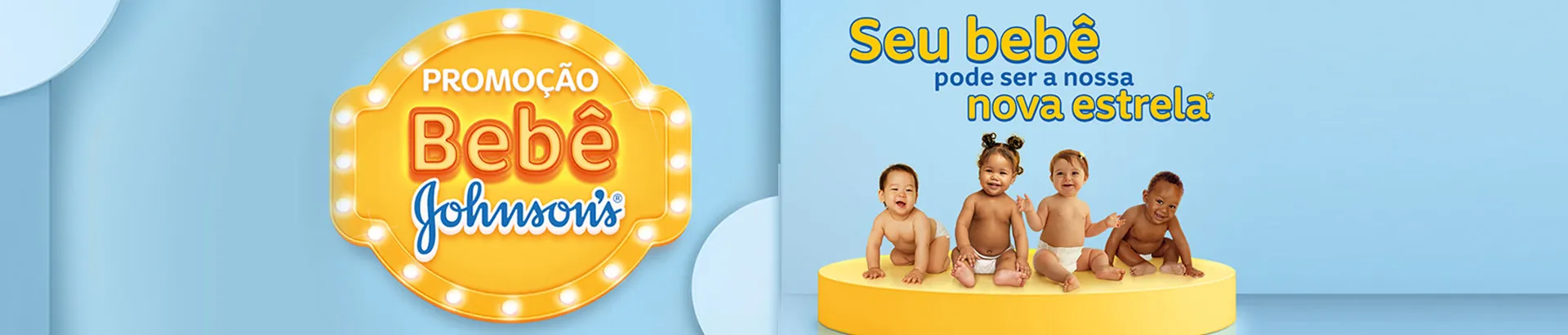 Promoção Bebê Johnson 2025