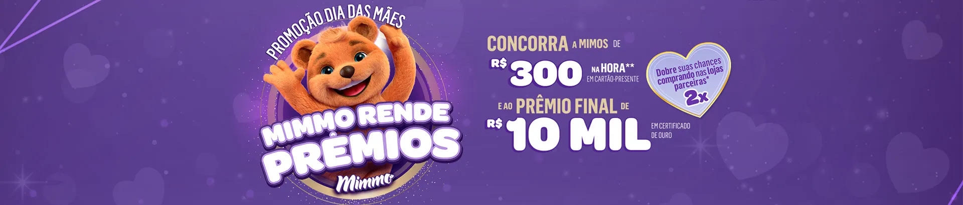 Promoção Mimmo Rende Prêmios 2025