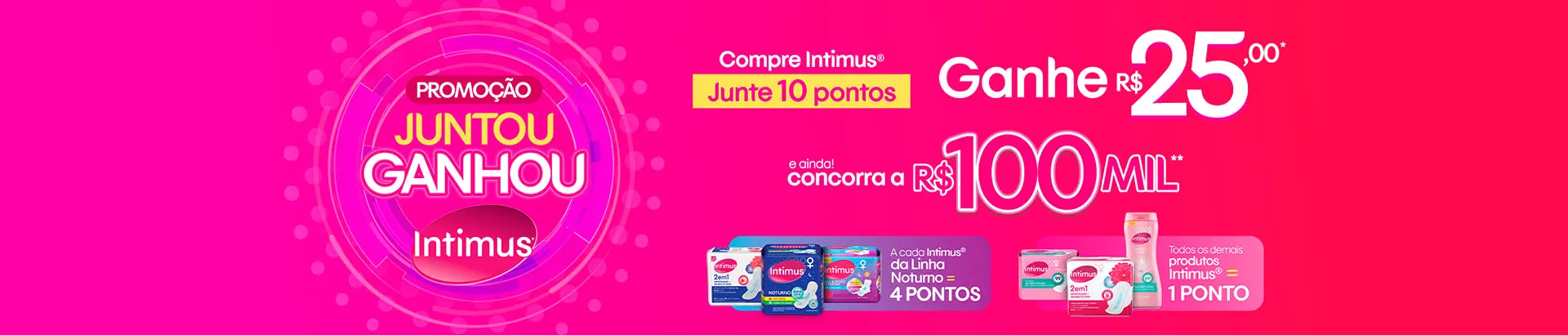 Promoção Intimus Juntou Ganhou 2023