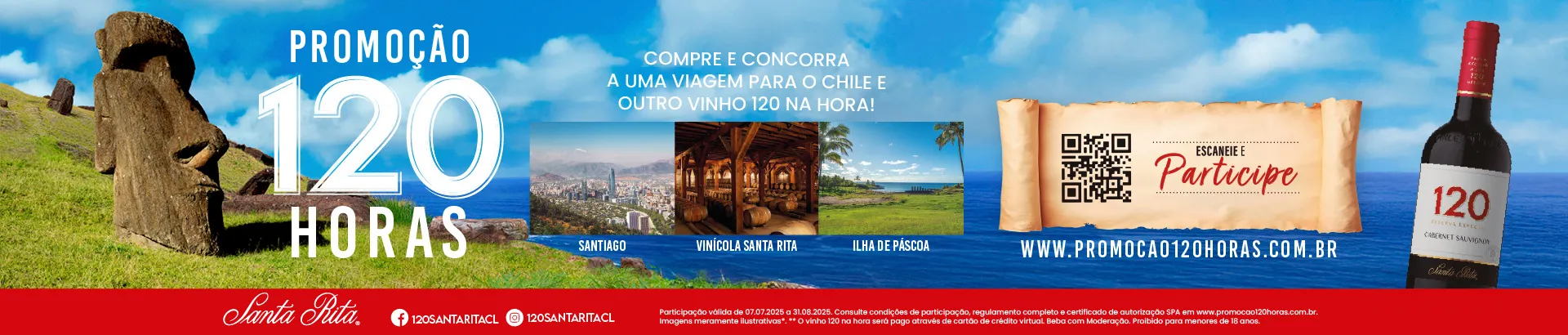 Promoção 120 horas 2025