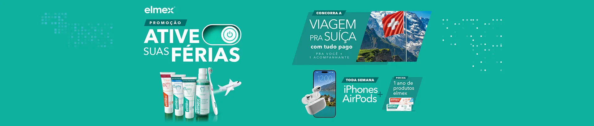 Promoção Elmex Ative suas Férias 2025