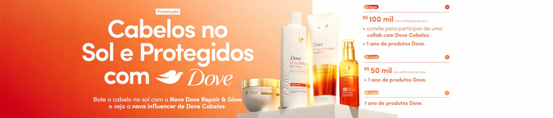 Concurso Cabelo no Sol e Protegido com Dove 2026