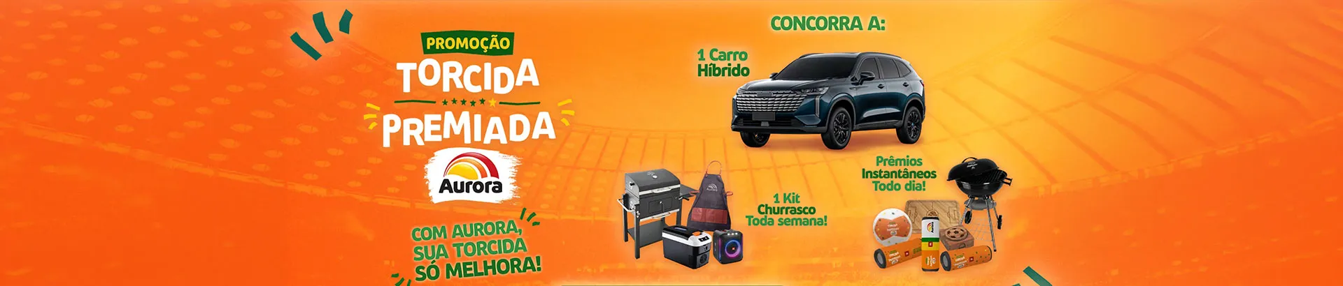 Promoção Aurora Torcida Premiada 2026