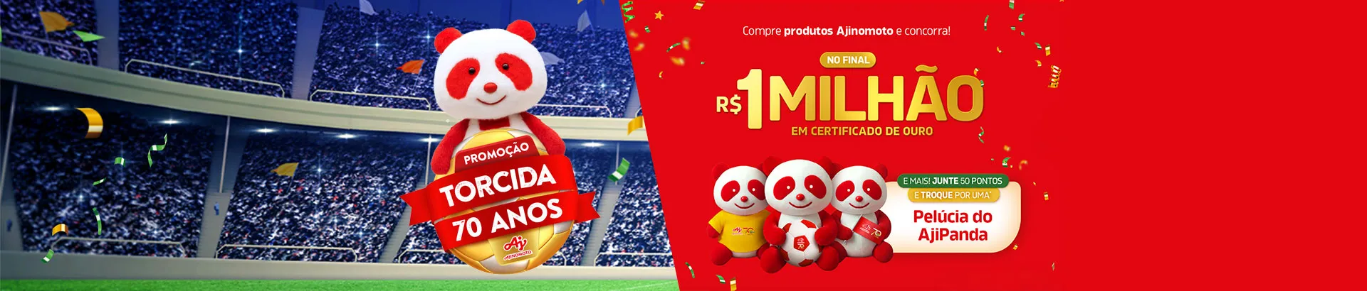 Promoção Torcida Ajinomoto 2026